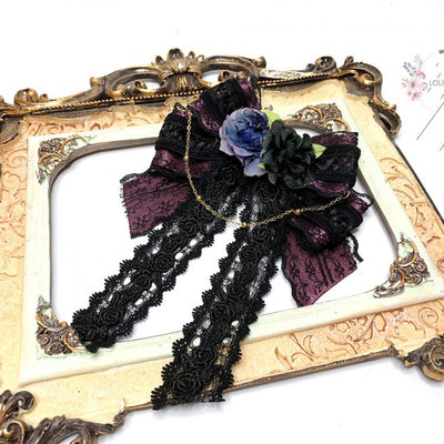 Sweet Devil Gothic Elegant Lolita Brooch / Hairclip