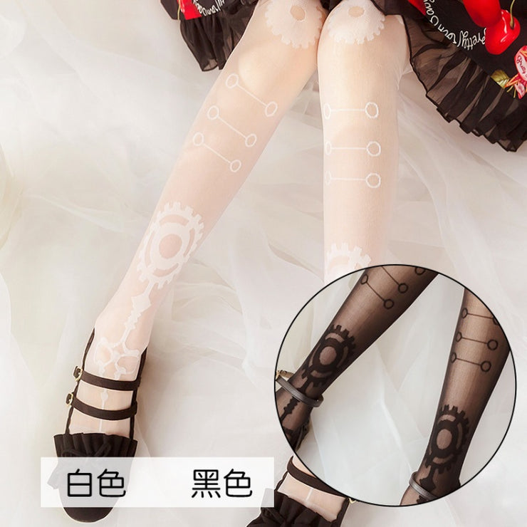 Humanoid Machine Lolita Overknee Stockings