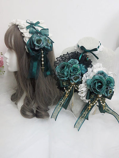 Handmade Gothic Lolita Gorgeous KC / Hanamaru / Choker