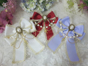 Handmade Gothic Lolita Cute Bowknot Hairclip