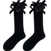 Black Eight Bowknot Decorative Stockings