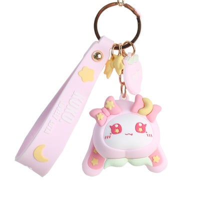 Star Moon Bunny / Devil Bunny / Fruit Bunny Key Ring Charm