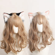 Handmade Plush Cat Ears Hairclips