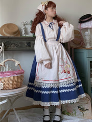 Ranch Maiden Country Lolita Skirt Set SK / Vest