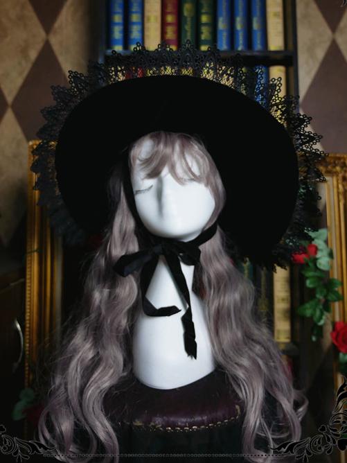 Black Wizard Halloween Witch Hat