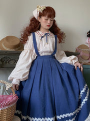 Ranch Maiden Country Lolita Skirt Set SK / Vest