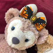 Bats Out Halloween Witch Bowknot Hairclip