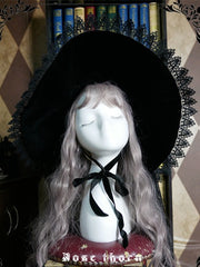 Black Wizard Halloween Witch Hat