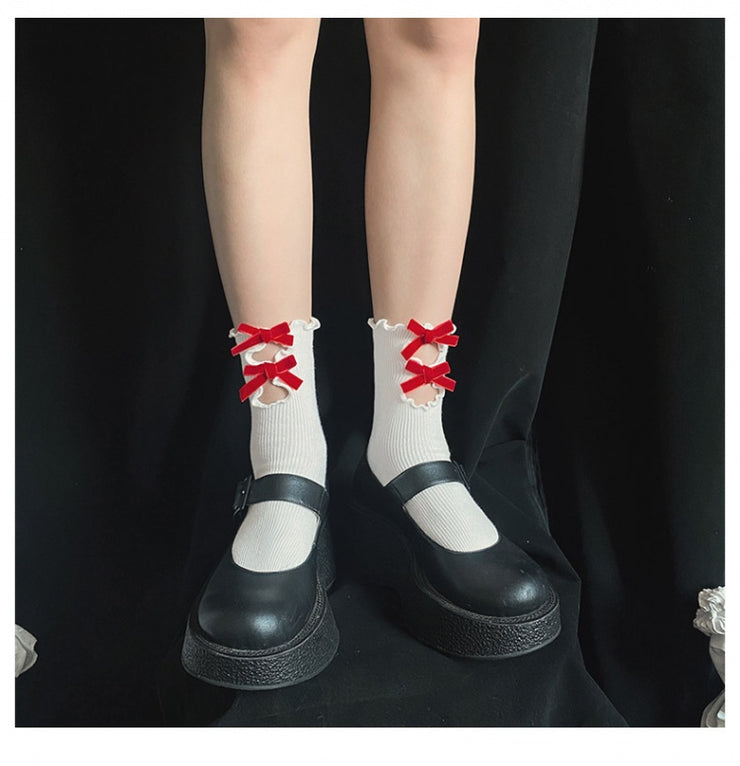 Mini Bowknots Cute Lolita Socks