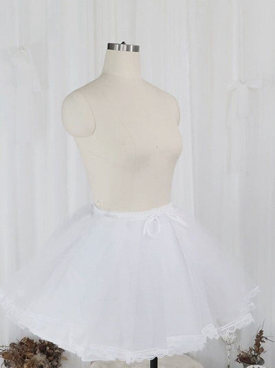 In Stock 35cm Length Short Tulle Lolita Petticoat