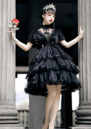 Dawn Night Banquet Black Edward Neck Kuro Princess Lolita One Piece