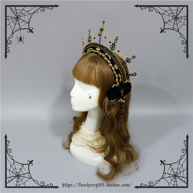 Hands Of Time Gothic Vintage Headpiece Hairclip