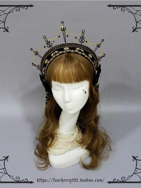 Hands Of Time Gothic Vintage Headpiece Hairclip
