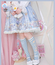 Sensen Hospital Sweet Lolita Underknee Striped Stockings