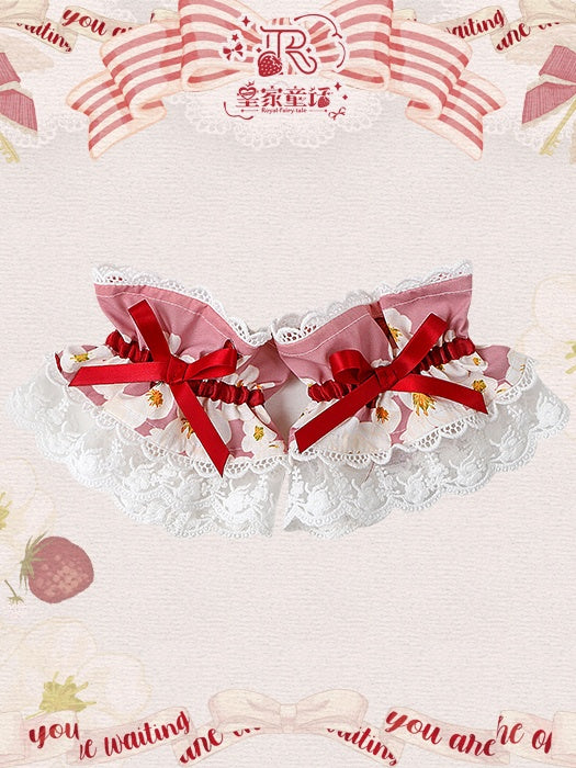 The Key of Strawberry Lolita Series Wristcuffs