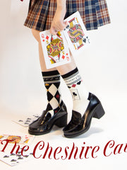 Alice in Wonderland Lolita Asymmetric Stockings