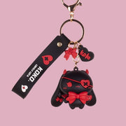 Star Moon Bunny / Devil Bunny / Fruit Bunny Key Ring Charm