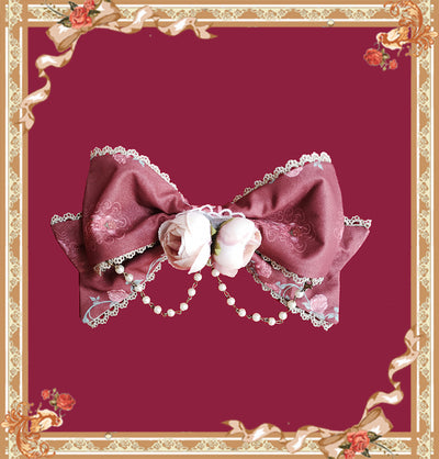 Beauty and The Beast Bowknot Brooch