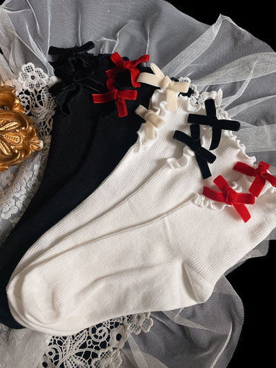 Mini Bowknots Cute Lolita Socks