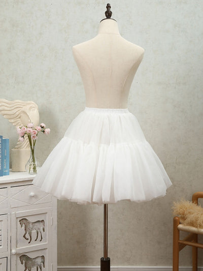 45CM White Three Layers Petticoat
