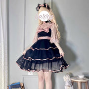 White Sugar Girl{Spot Goods}~Factory Original DesignLolitaShugo Chara Japanese Style Dress SuspendersjskDress