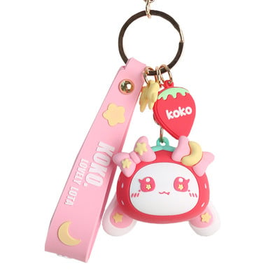 Star Moon Bunny / Devil Bunny / Fruit Bunny Key Ring Charm