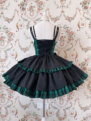 Idol Lolita Dress Three Color Options Punk Jumper Skirt