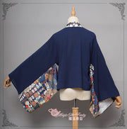 Wide Sleeves Open Placket Haori
