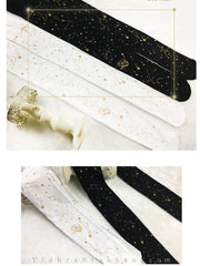Fly in the Starry Sky Printed Tights