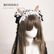 Handmade Milk Dumplings Lolita Hairband / Hairclips