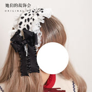 Handmade Milk Dumplings Lolita Hairband / Hairclips