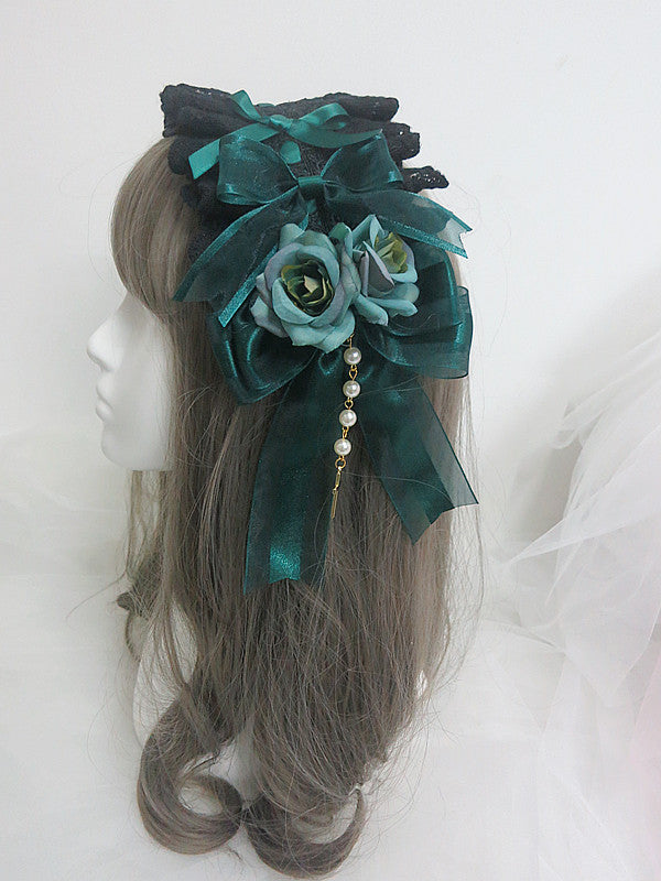 Handmade Gothic Lolita Gorgeous KC / Hanamaru / Choker