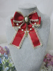 Handmade Gothic Lolita Cute Bowknot Hairclip