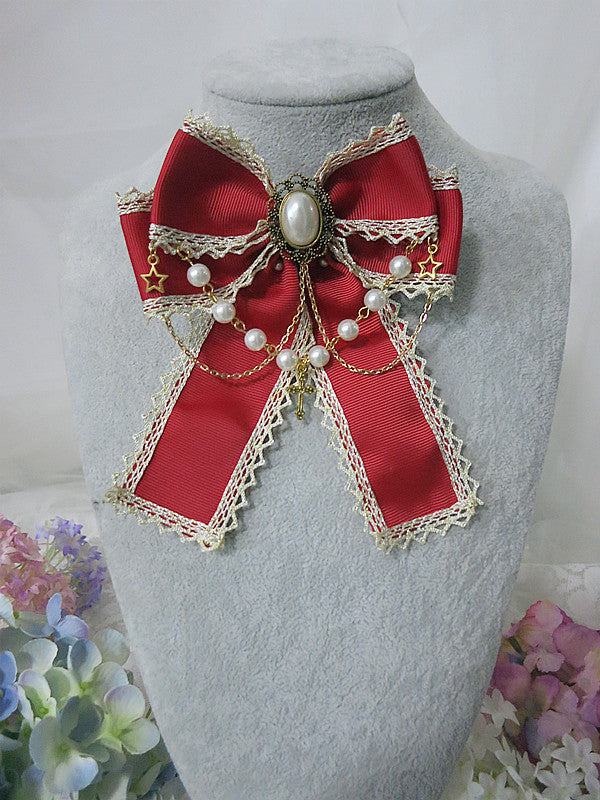 Handmade Gothic Lolita Cute Bowknot Hairclip