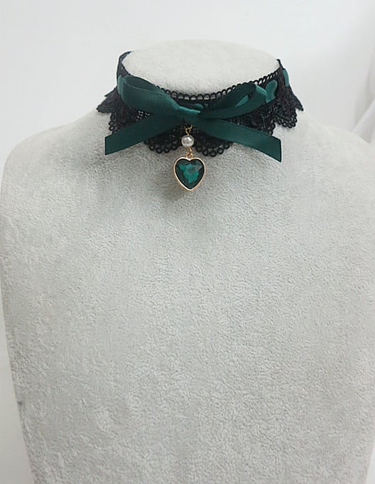 Handmade Gothic Lolita Gorgeous KC / Hanamaru / Choker