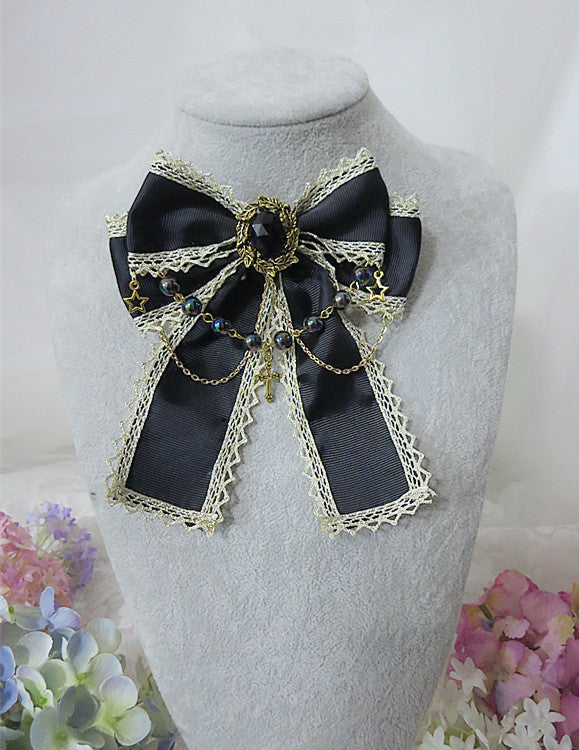 Handmade Gothic Lolita Cute Bowknot Hairclip