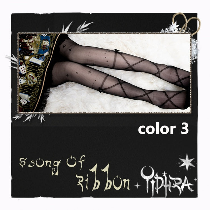 Song of Ribbon Summer Stockings