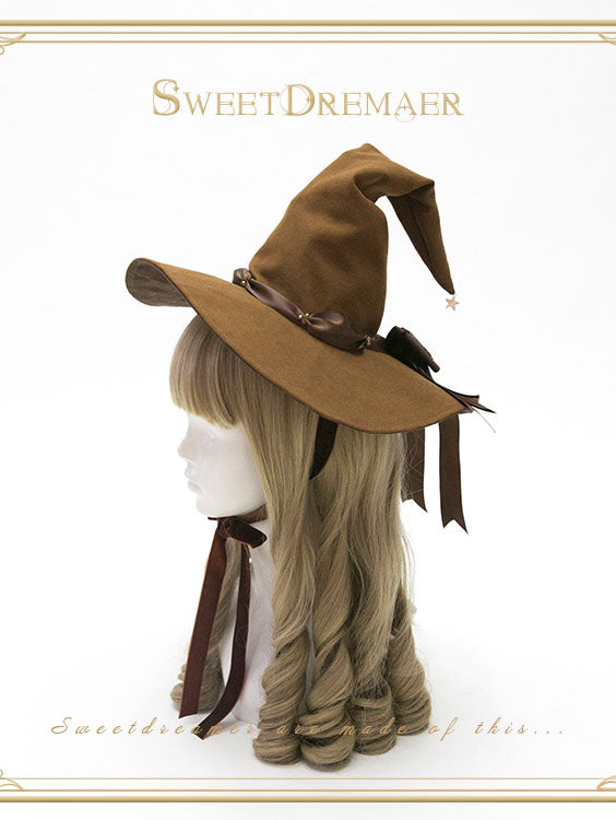 Witch's House Halloween Witch Sharp-horned Henning Hat