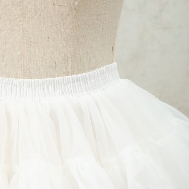White/Black 30CM Daily Petticoat