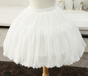 47cm Chiffon Lace Adjustable Birdcage Fish-bone Petticoat