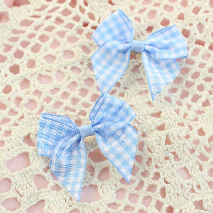 Handmade Mini Bowknots (A Pair)