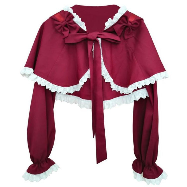 Little Red Riding Hood Hoodied Cape and Red Dress