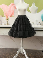 58cm Cotton Lined Daily A-line Petticoat