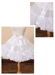 45cm White Clouds Hemline Petticoat