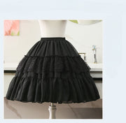 55cm Length Fish-bone Chiffon A-line Petticoat