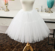 55cm Four Layers Tulle A-line Petticoat