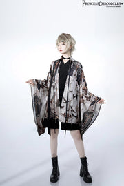 Night Command Cross Print Outerwear