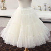 58cm Cotton Lined Daily A-line Petticoat