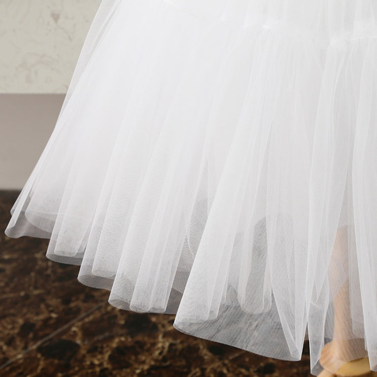 55cm Four Layers Tulle A-line Petticoat