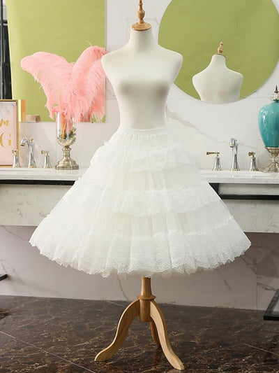 65cm Tiered Lace Tulle Lolita Petticoat